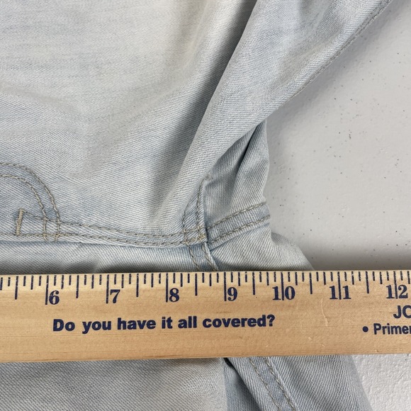 Miss Me Jeans Women's Size 29 Flare Leg Light Wash Cotton Stretch Y2K - Picture 11 of 16